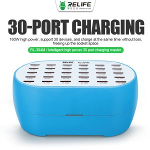 30 Port Charging Master Relife RL304M Intelligent High Power