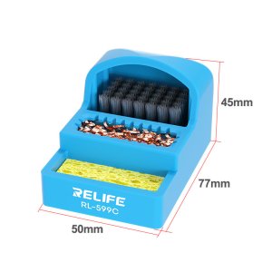 Relife RL-599C Cleaning Station For Soldering Iron Tip Maintenance