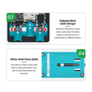 Relife RL-601L Plus Fixture for Phone Logic Board IC CPU Repair Soldering Rework