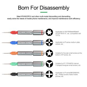 RELIFE RL-724 High Precision 5PC Torque Screwdriver Set For Phone Repair