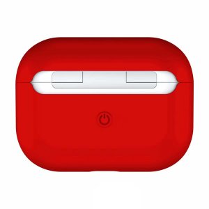 Case For Airpods Pro Cover Skin Silicone Red