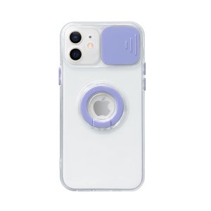 Case For iPhone 12 Pro in Lilac With Camera Lens Protection Cover Soft TPU