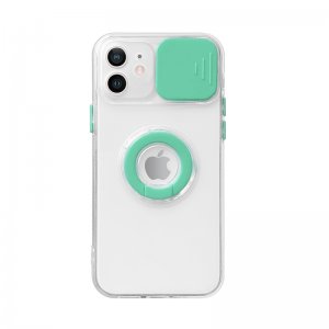 Case For iPhone 13 Mini in Green Camera Lens Protection