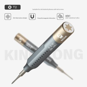 Screwdriver Set with Rotating Holder For Phone Repair Mechanic King Kong 6 Piece