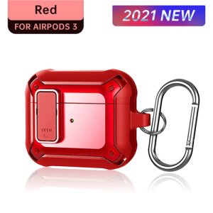 Case For Apple Airpod 3 Rugged 360 Protection in Red