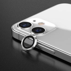 Camera Protectors For iPhone 12 12 Mini Set Of 2 Glass Silver