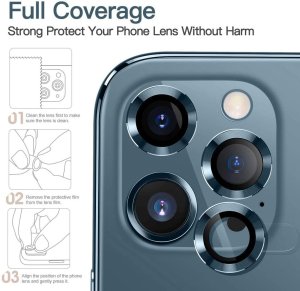 Camera Protectors For iPhone 13 13 Mini Set of 2 Rose Gold Glass