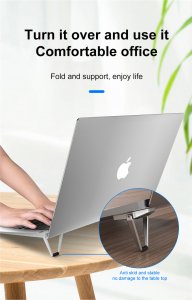 Laptop Stand Metal Foldable small and portable