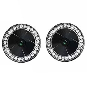 Camera Protectors For iPhone 14 14 Plus A Set of 2 Black Jewelled