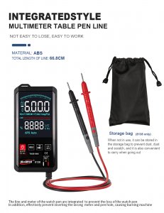 Touch Sensitive Multimeter WinApex ET8138 With Colour Display