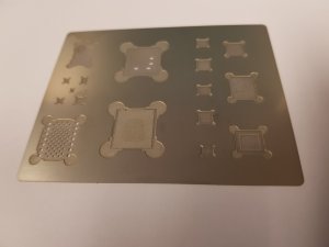 Reballing Stencil For iPhone A10 CPU 3D BGA IC