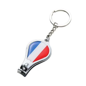 Keychain Bottle Opener Nail Clipper Keyring France