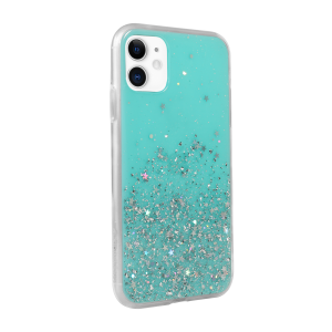 Case For iPhone 11 Switcheasy Blue Starfield Quicksand Style