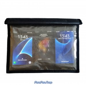 Faraday Bag Signal Blocker For Mobile Phone Shield With Window Large VKF3