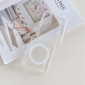 Case For Samsung Z Flip 5 Transparent Magnetic