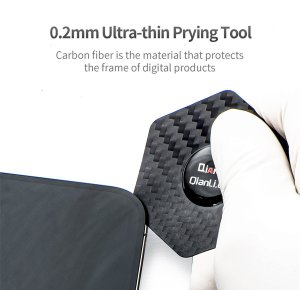 Carbon Fibre Prying Tool Qianli For Phone Opening Repair ReinForced Corner Shape