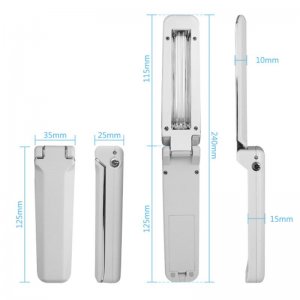 Portable UV Sterilizer Fold Up Battery Operated