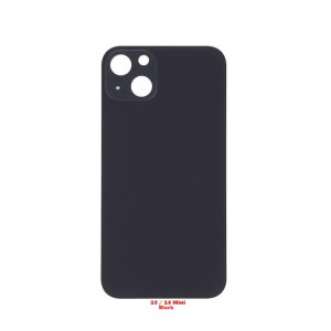 Glass Back For iPhone 13 Plain In Black