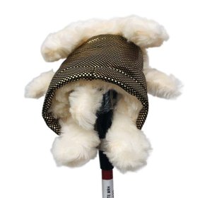 Head Cover For Driver Golf Club Wood #1 Fluffy Big Dog