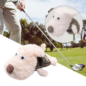 Head Cover For Driver Golf Club Wood #1 Fluffy Big Dog