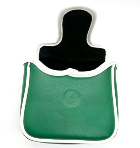 Green Jacket Golf Half Mallet Putter Club Cover Headcover