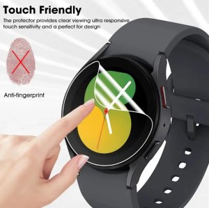 2 x Hydrogel Screen Protector Full for Samsung Galaxy Watch Series 6 5 4 3 2 Active Fit