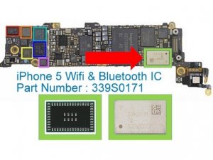 Replacement WiFi IC Chip 339S0171 For Apple iPhone 5, iPad 4 & iPod Touch 5