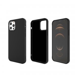 Case For iPhone 12 Mini Molancano Designer Back Cover in Black