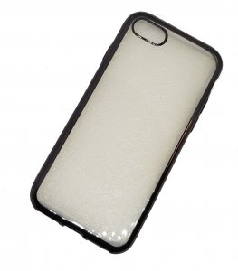 Case For iPhone 6 Bulk Pack of 10 X Clear Silicone With Black Edge