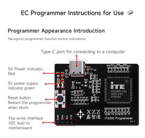 Programmer For Macbook Lenovo Intel Laptop XZZ ITE ITE85XX ITE83XX IT8390 EC