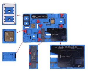 Reballing Stencil For iPhone X XS XS MAX Motherboard JABEUD UD 16