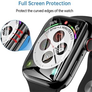 Hydrogel Screen Protector For Apple Watch Series 9 8 7 6 SE 5 4 Ultra 2Pcs Full