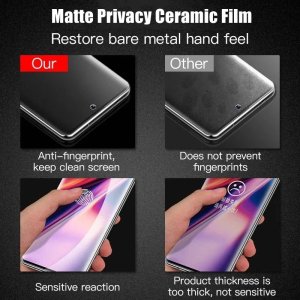 Privacy Screen Protector For Samsung S24 S23 S22 Ultra Plus Hydrogel Full Cover