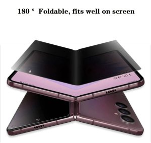 Privacy Screen Protector For Samsung Galaxy Z Fold Flip 5 4 3 Hydrogel Inner Out