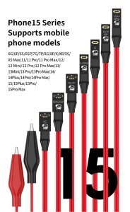 Mechanic Power Air IP DC Bench Boot Cable For iPhone 6-15PM Motherboard Repair