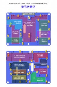 PCB Holder For iPhone 6s to 12 Pro Max Mechanic MR12Max Logicboard Repair