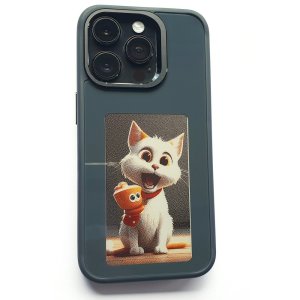 Case for iPhone 13 Pro With NFC E Ink Ai Smart Display for Photos / Images