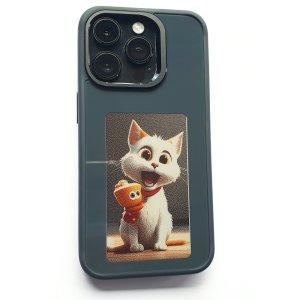 Case for iPhone 14 With NFC E Ink Ai Smart Display for Photos / Images