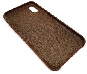 Case For iPhone X Flannel Design OxFord Brown