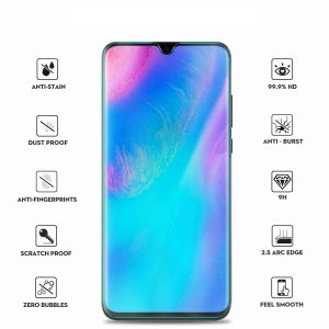 Screen Protector For Huawei P30 Lite Full Cover Tempered Glass