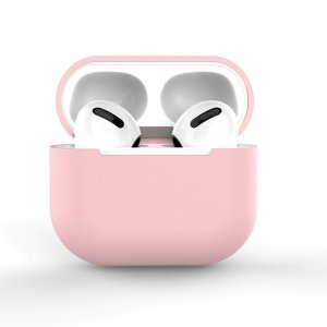 Case For Apple Airpod 3 Silicone Cover Skin in Pink Sand Earphone Charger Case