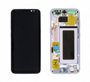 Lcd Screen For Samsung S8 G950F in Orchid Grey Violet