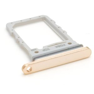 Sim Tray For Samsung Z Flip4 Gold Replacement Card Holder