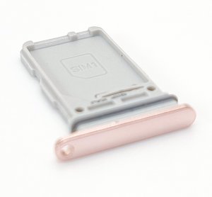 Sim Tray For Samsung S21 Gold Replacement Card Holder