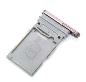 Sim Tray For Samsung S22 Ultra Purple Replacement Card Holder