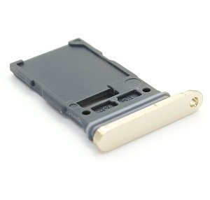 Sim Tray For Samsung S24 Gold Replacement Card Holder