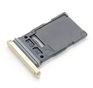 Sim Tray For Samsung S24 Gold Replacement Card Holder