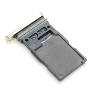 Sim Tray For Samsung S24 Gold Replacement Card Holder