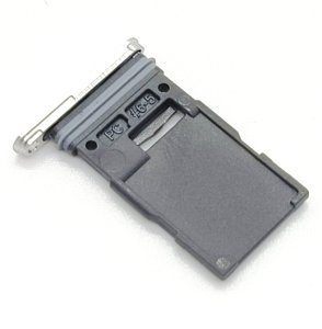 Sim Tray For Samsung S24 Silver Replacement Card Holder