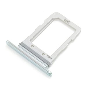 Sim Tray For Samsung Z Fold1 Silver Replacement Card Holder